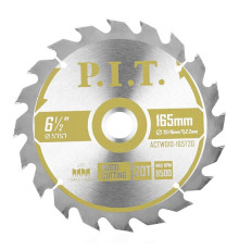 Диск пильный P.I.T. 165x30/20x1,4 мм 20T