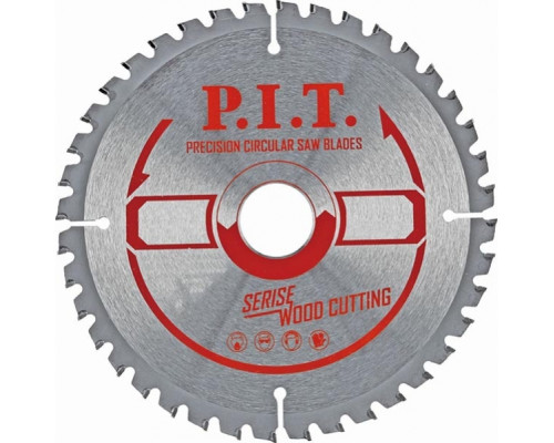 Диск пильный P.I.T. 185x30/20/16x2 мм 40T