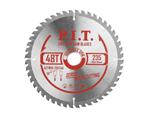 Диск пильный P.I.T. 235x30x1,8 мм 48T